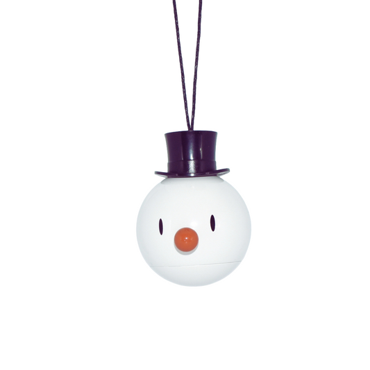 Hoptimist - Snowman Ornament 2 pcs. White